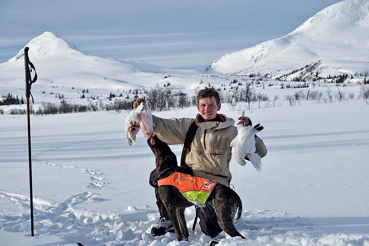 Rype ble det ogs&aring; den f&oslash;rste uka p&aring; tur, og Tundra har gjort sin del av jobben. (Foto: Fredrik Dahle Klocke)