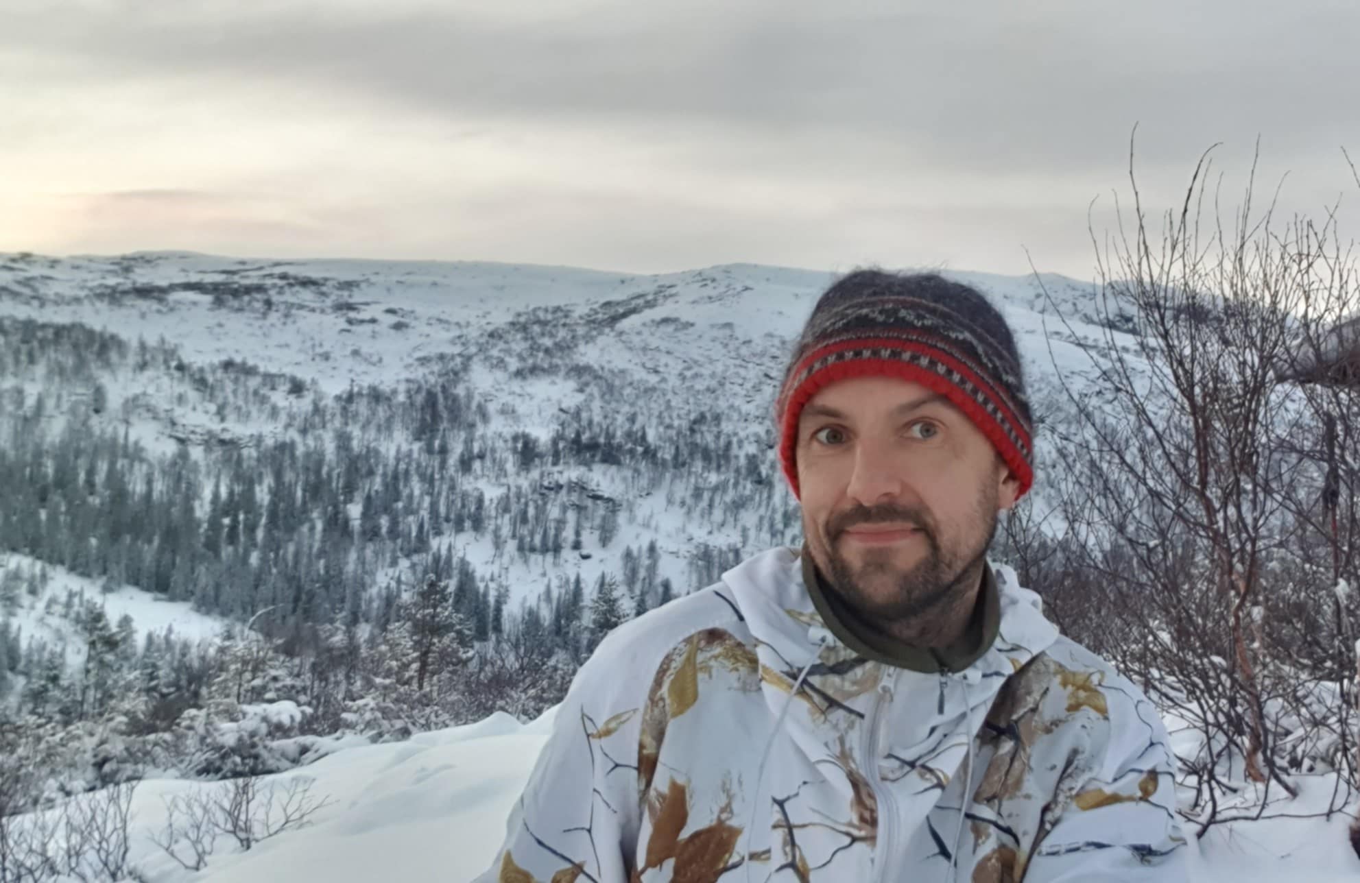 Frode Morken har vore interessert i fuglar sidan han var ti &aring;r. Foto: Privat. 