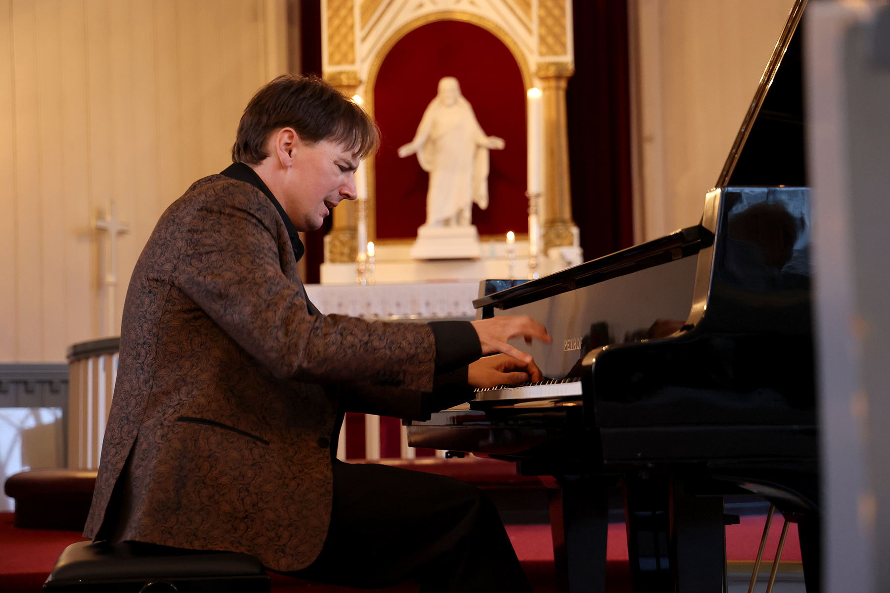 Greg Niemczuk trollbandt publikum med sitt utrolige spill - helt uten noter.