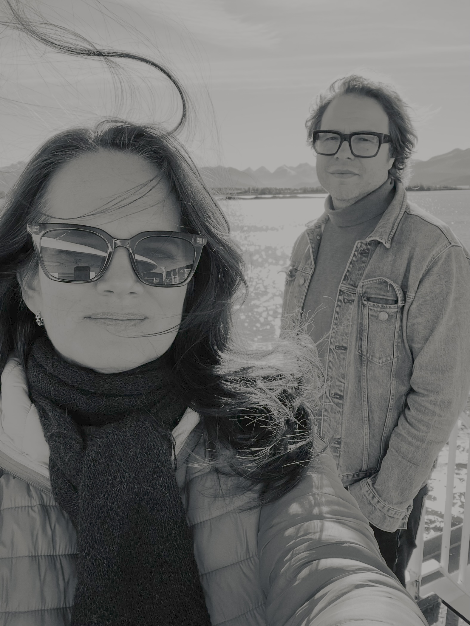 De liker &aring; spille p&aring; sm&aring; steder, duoen som snart er p&aring; plass p&aring; Zanzibar Inn. Foto: Karin Okkenhaug. 