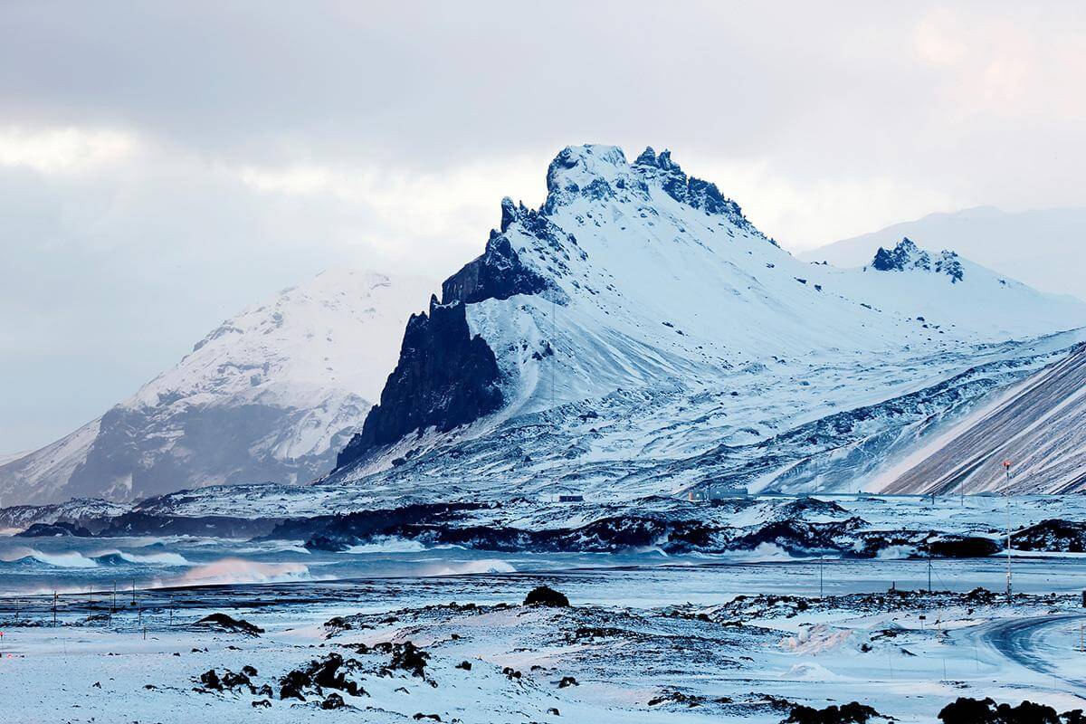 Jan Mayen. (Foto: Torbjørn Kjosvold, Forsvaret)
