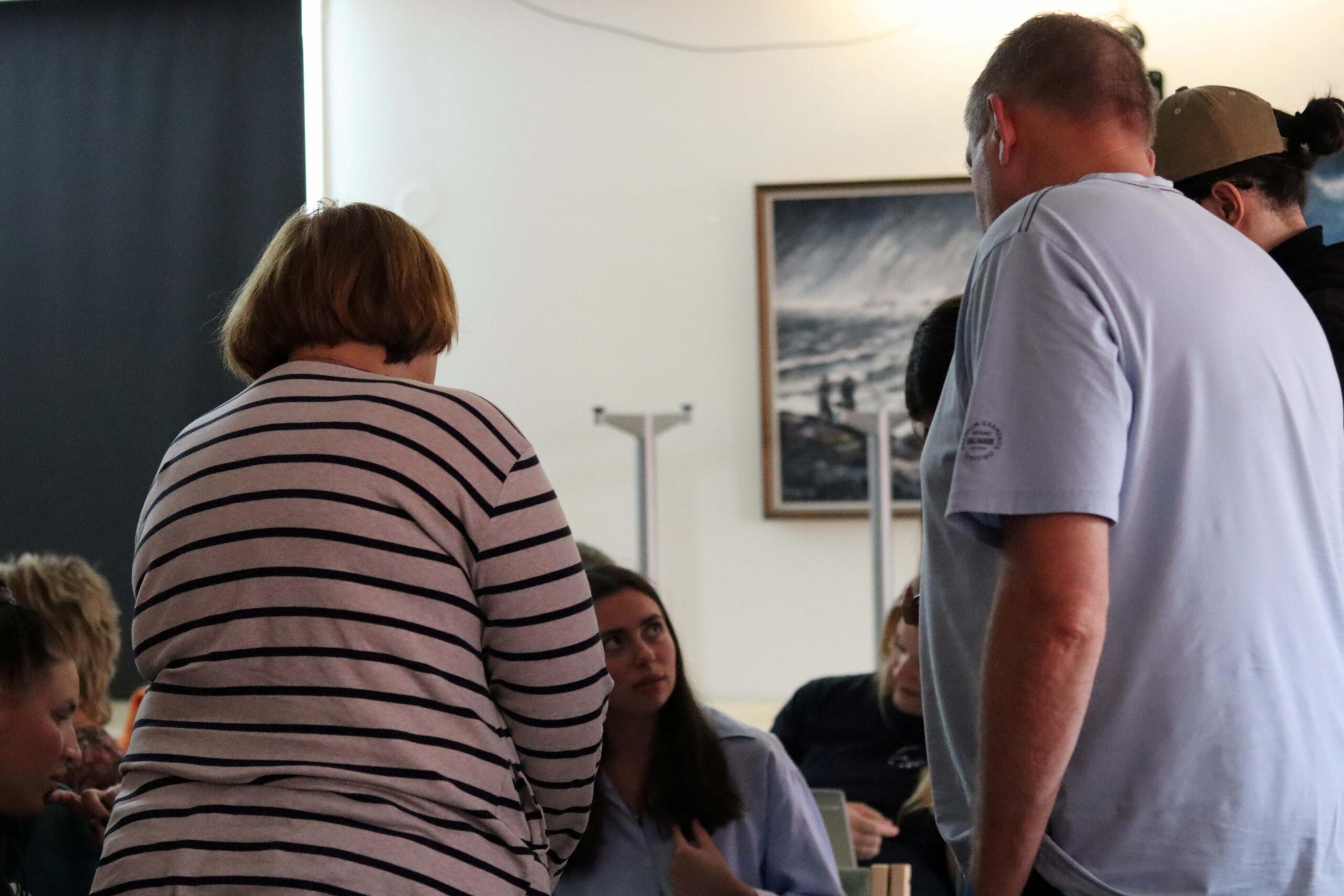 Foredraget blir oversatt til ukrainsk av Olena &laquo;Lena&raquo; Yurchenko (25) fra Ukraina underveis. 