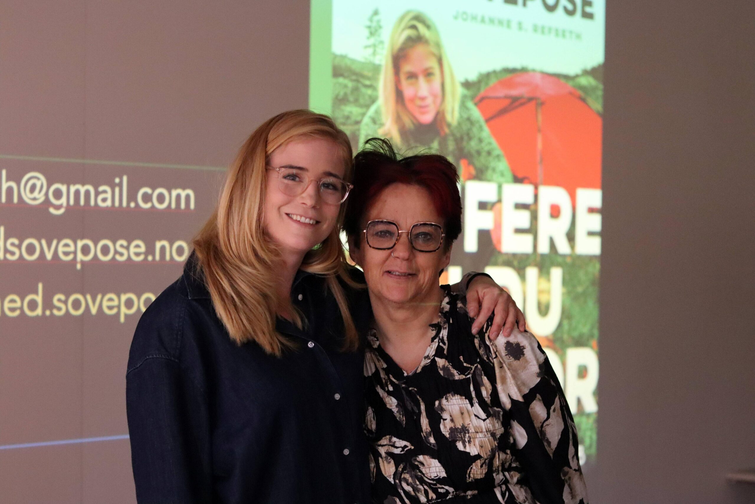 Johanne Refseth og Flatangers psykiatriske sykepleier Nina Josteinsdatter Vesterdal er enige om at mental helse og friluftsliv er en god kombinasjon. 