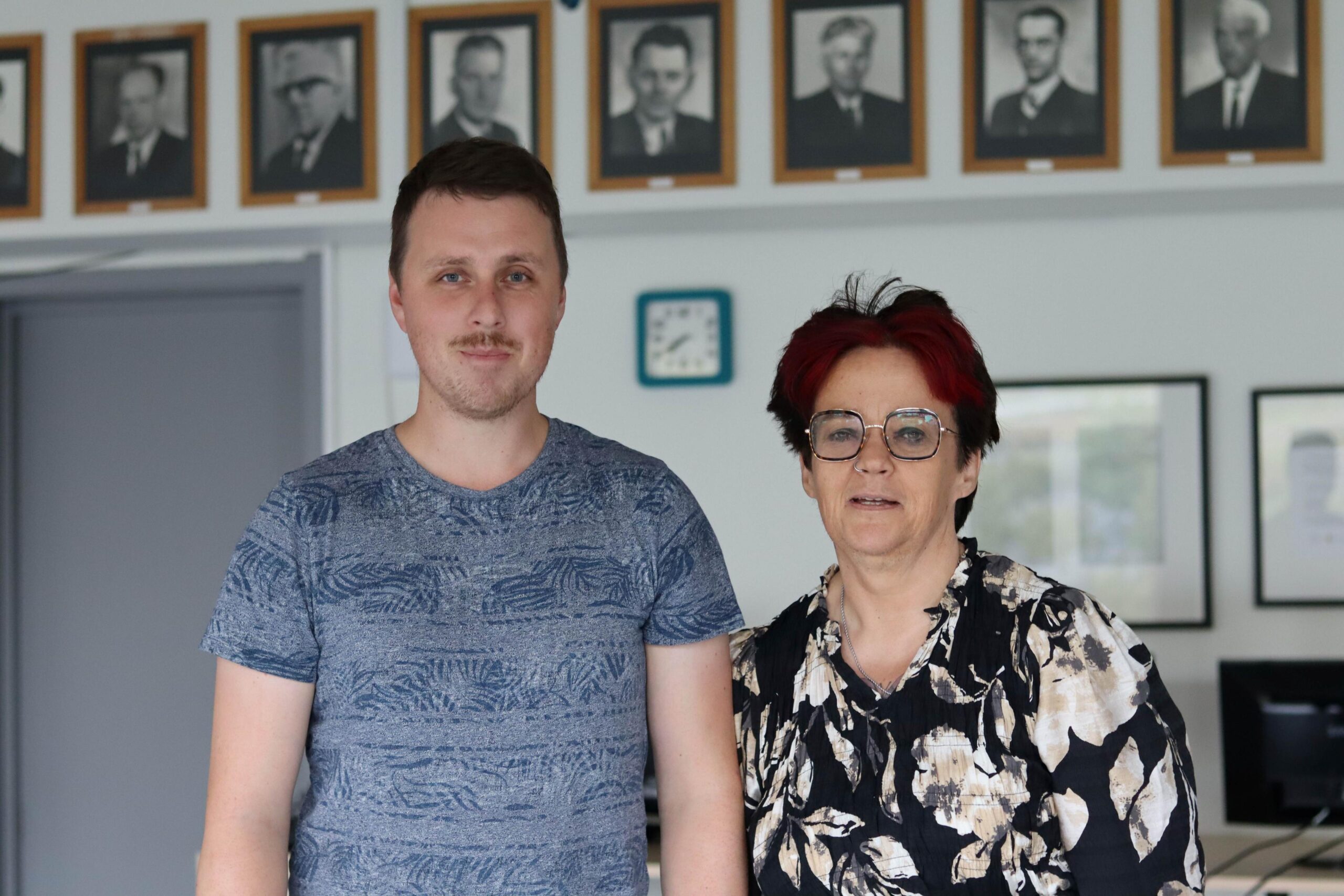 Nina Josteinsdatter Versterdal er forn&oslash;yd med semesteroppstarten. Erlend Str&oslash;m er med i prosjektgruppa og bidrar til arrangementene.