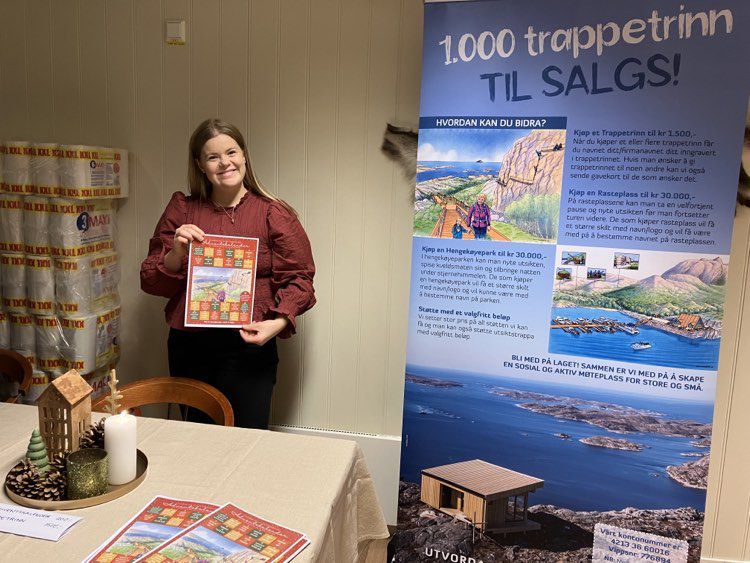 Ida Myren for Utvorda og Sitter Grendelag. (Foto: Solveig Monsen)