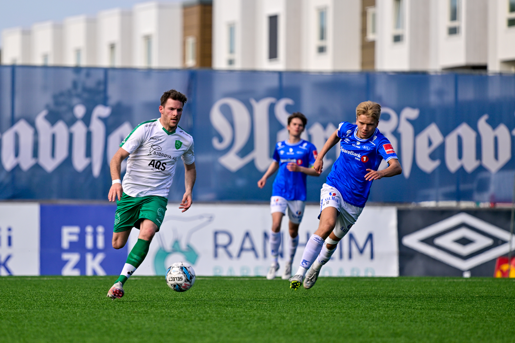 Ole Kristoffer Fjeseth i aksjon mot Ranheim. (Foto: Kristian Dahle Klocke)