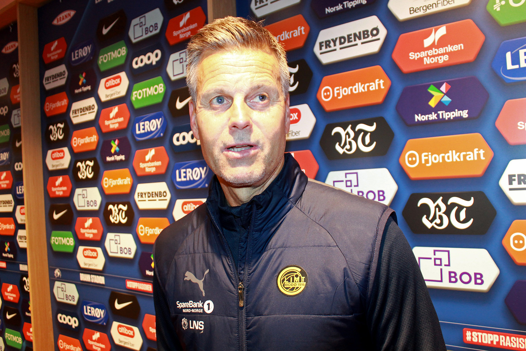 Glimt-trener Kjetil Knutsen mener at Brede Moe vil stå tilbake som en av legendene i Bodø/Glimt.