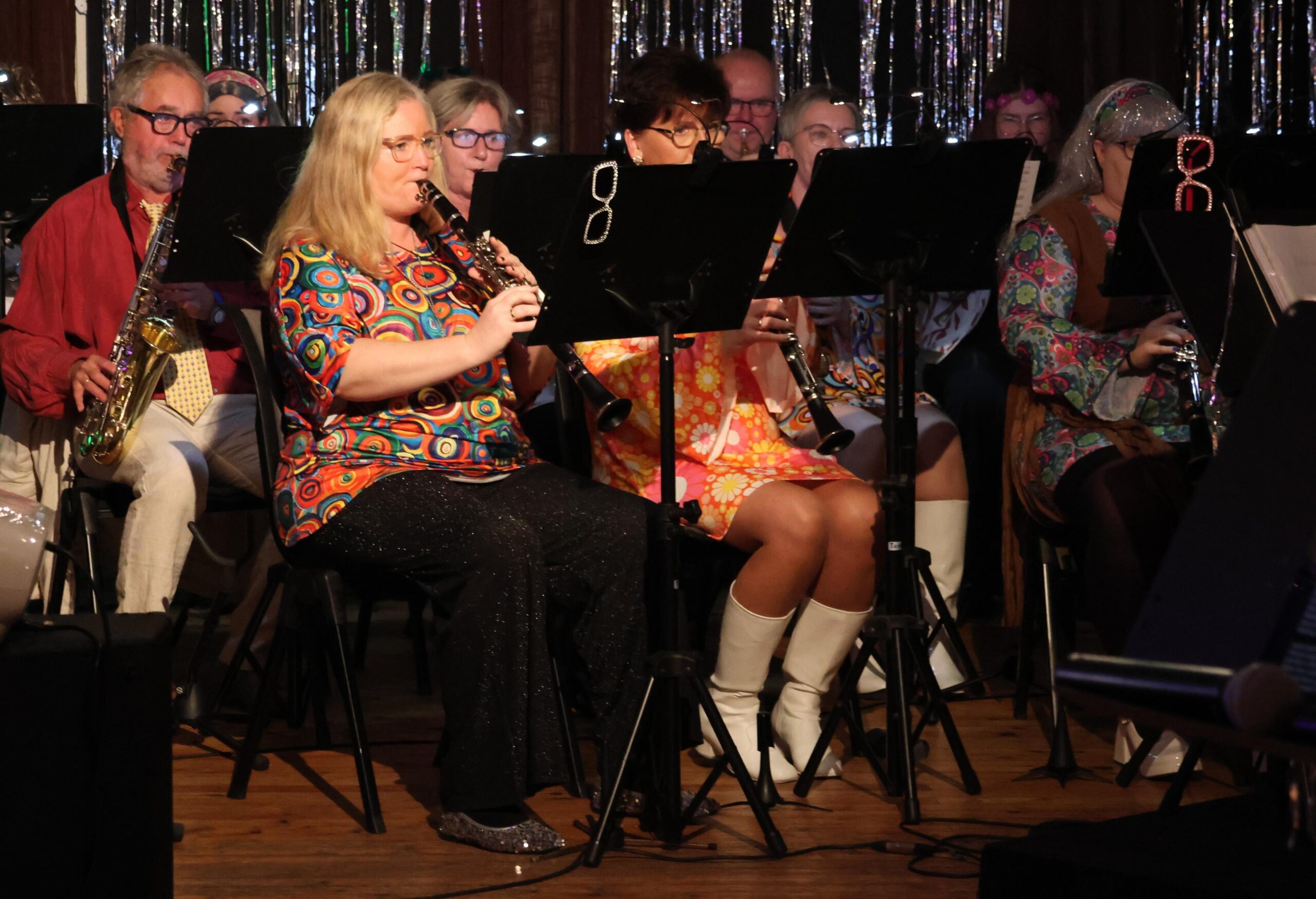 Mye &oslash;ving, men det har ogs&aring; v&aelig;rt mye annet forarbeid for korpsmusikerne. 