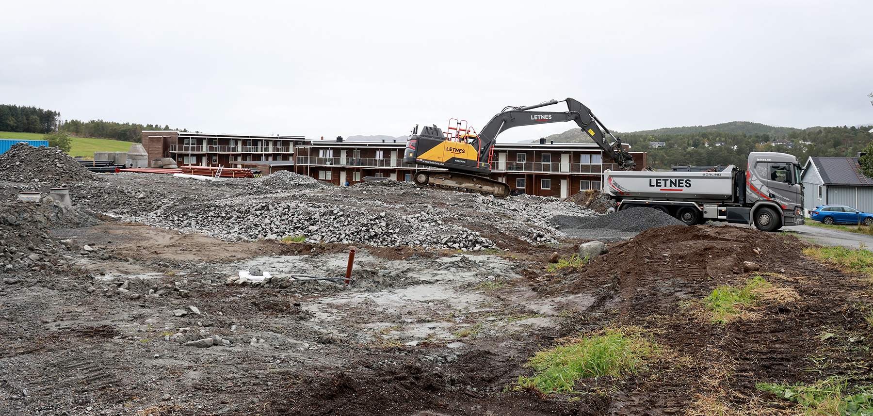 Beboerne i Vetlehagen og andre naboer vil merke stor anleggsvirksomhet framover, når ny kunstgressbane skal bygges.