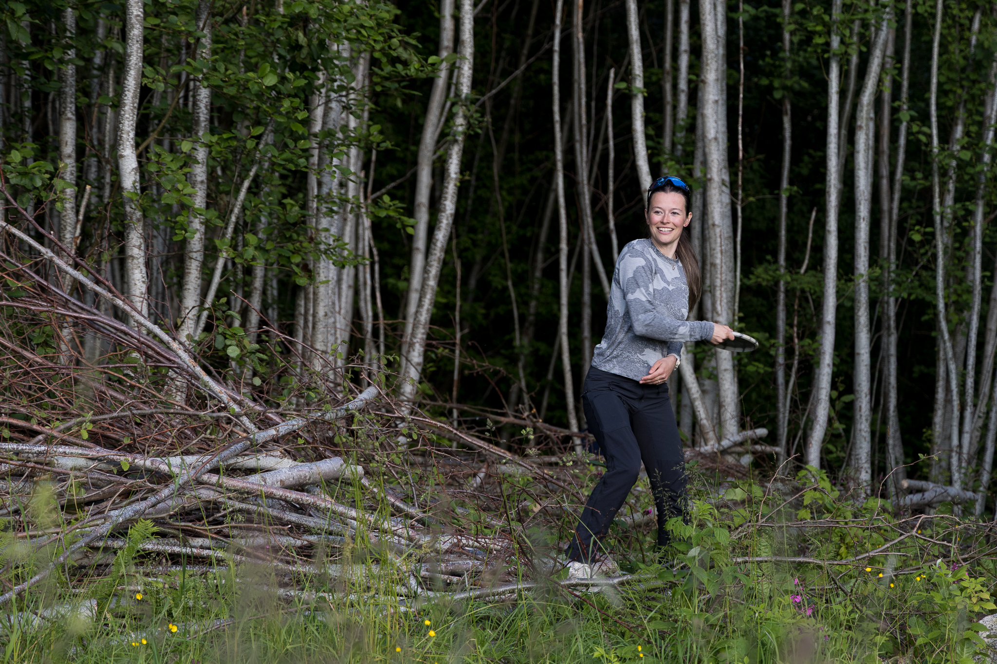 Julie Sandnes B&aring;tnes sikter seg inn p&aring; seier.