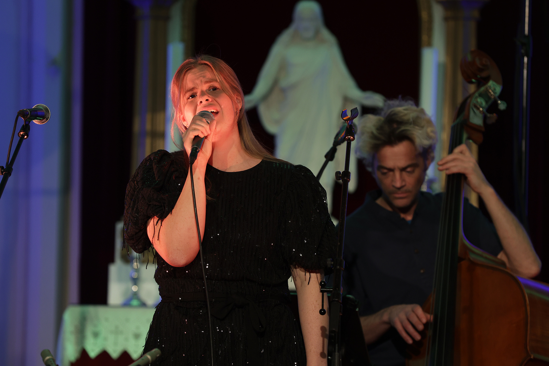 Ida Christine Myren har vært med i alle julekonsertene som Maren Emilie har arrangert, og favorittartisten var med også denne gang!