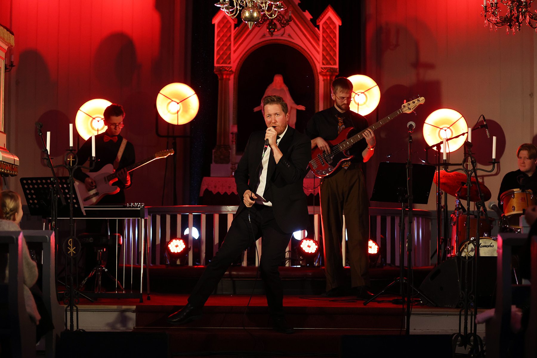 Jens Martin Olsen på rocker