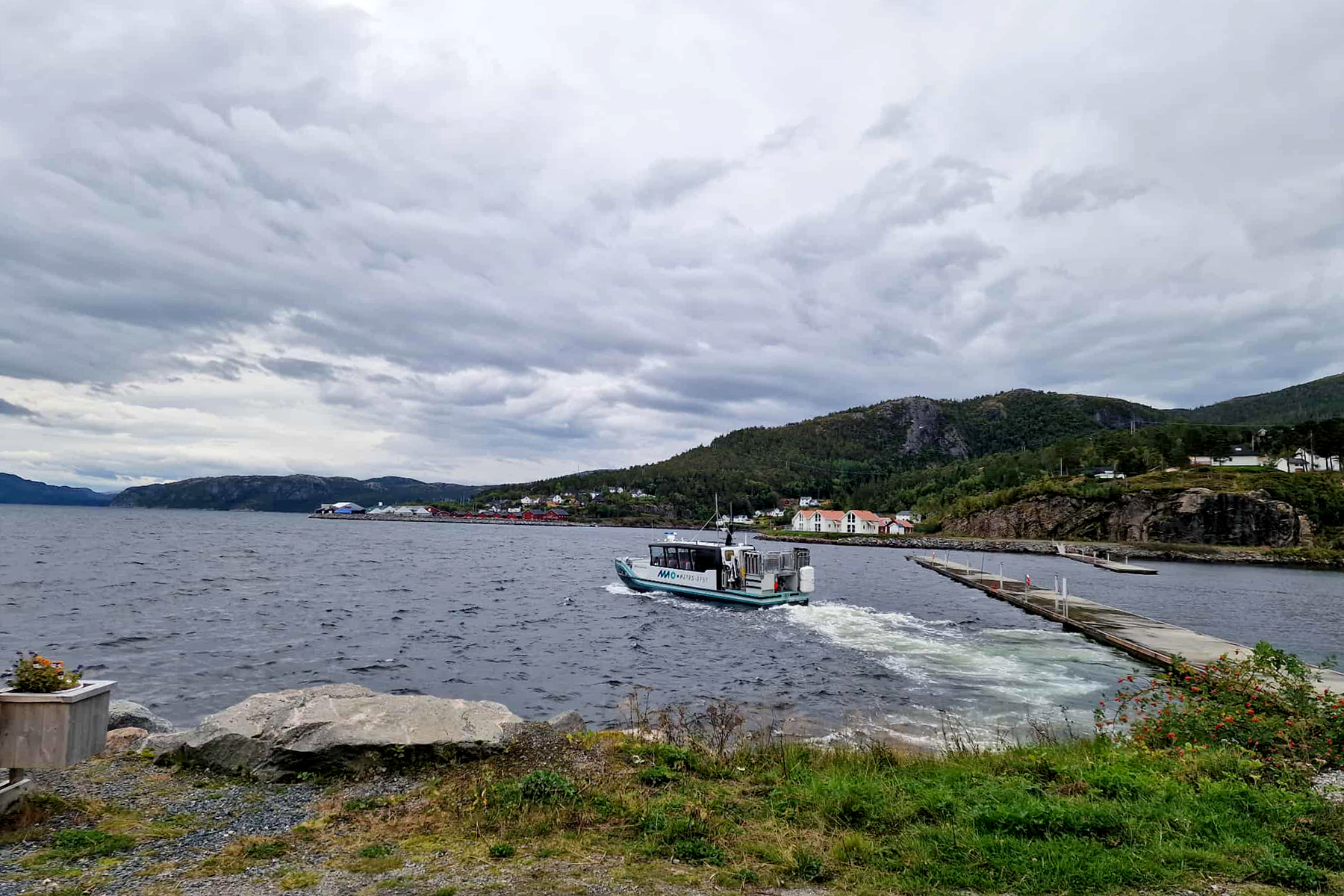 Båtanløp på Statland har ikke vært vanlig på mange år, men nå vil det gå fast båtskyss til Namsos daglig i fire uker.