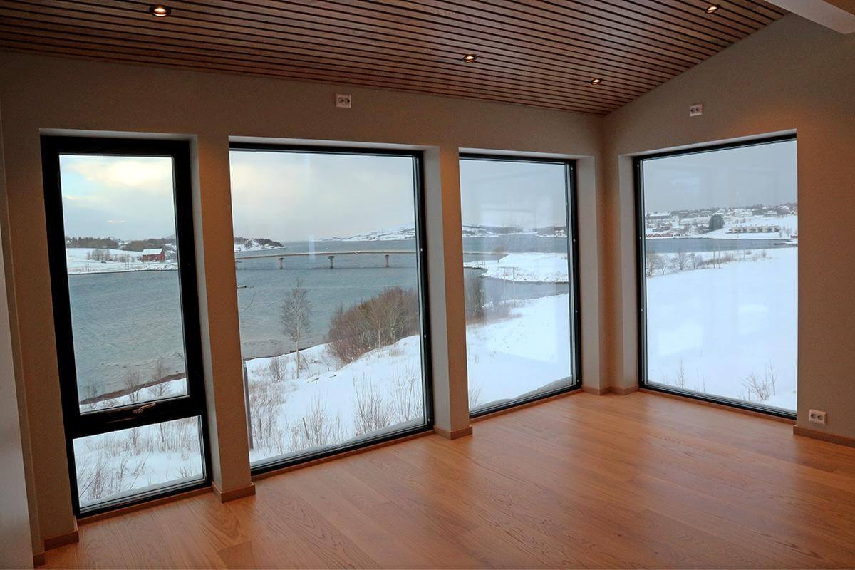 Ikke noe å si på utsikten.