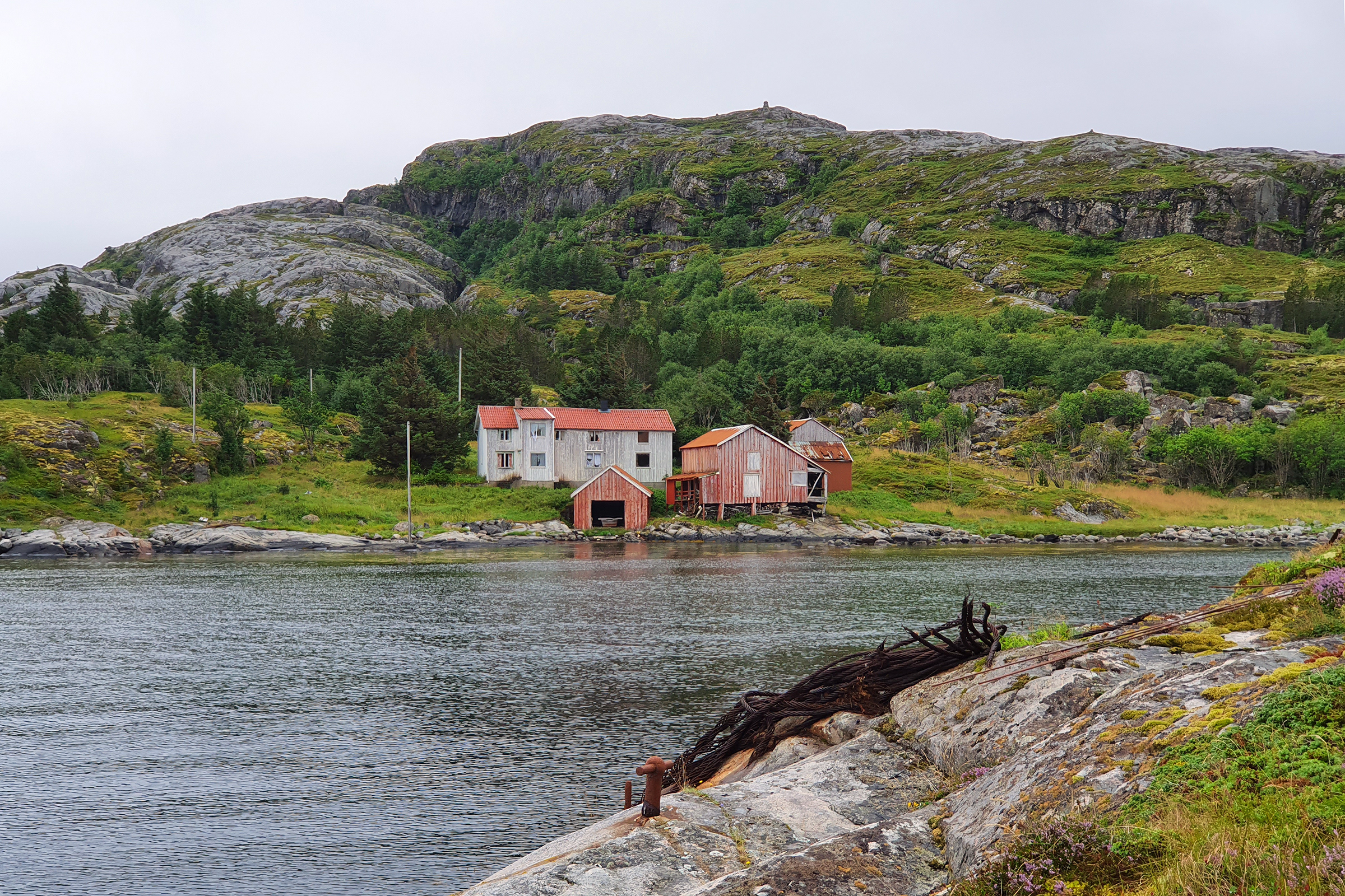 Oksb&aring;sen er nevnt som et av de tidligste fiskev&aelig;r i Flatanger.