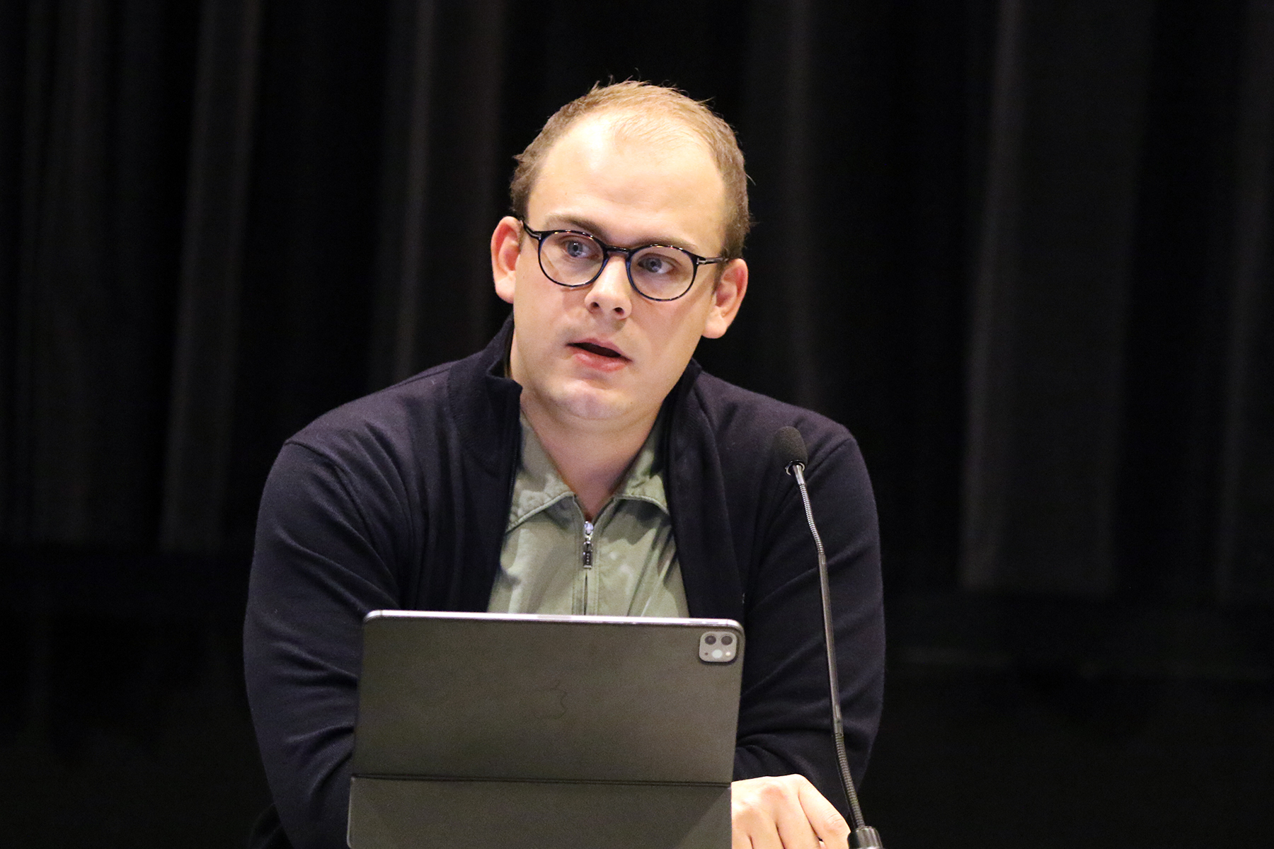 - Skolen er limet i bygda, sa Sps Peder Ingvaldsen.