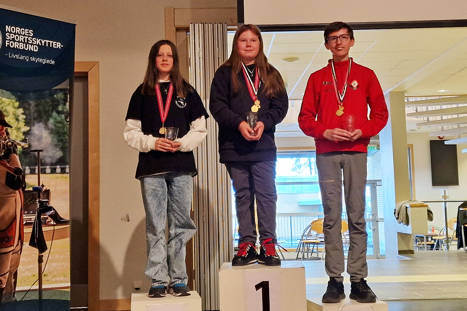 Eline Nathalie Ottesen fikk være med superfinalen, og der kom hun på andreplass! (Foto: Michael Strøm)