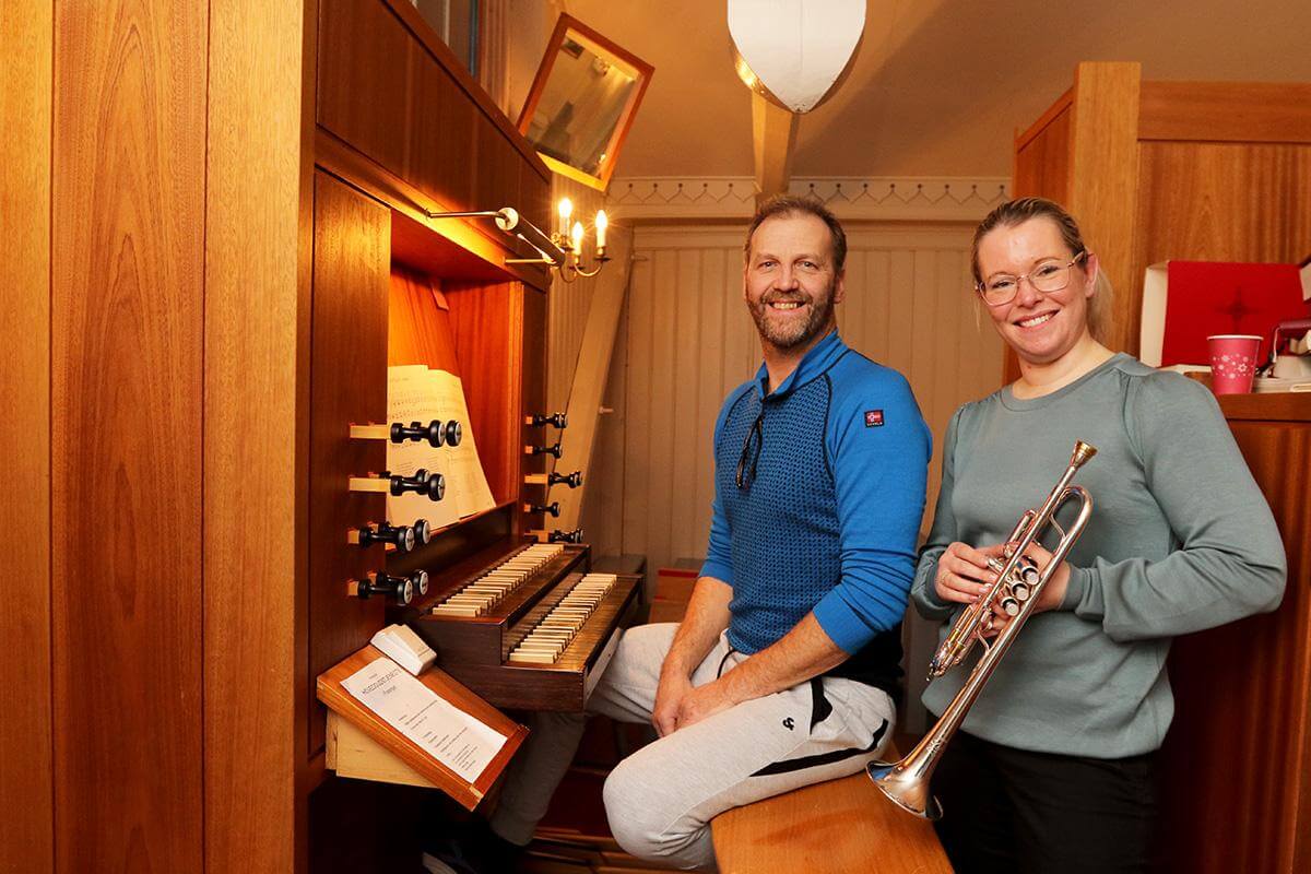 Stein Moe og Kristin Einvik presenterer en ny musikalsk adventskalender.