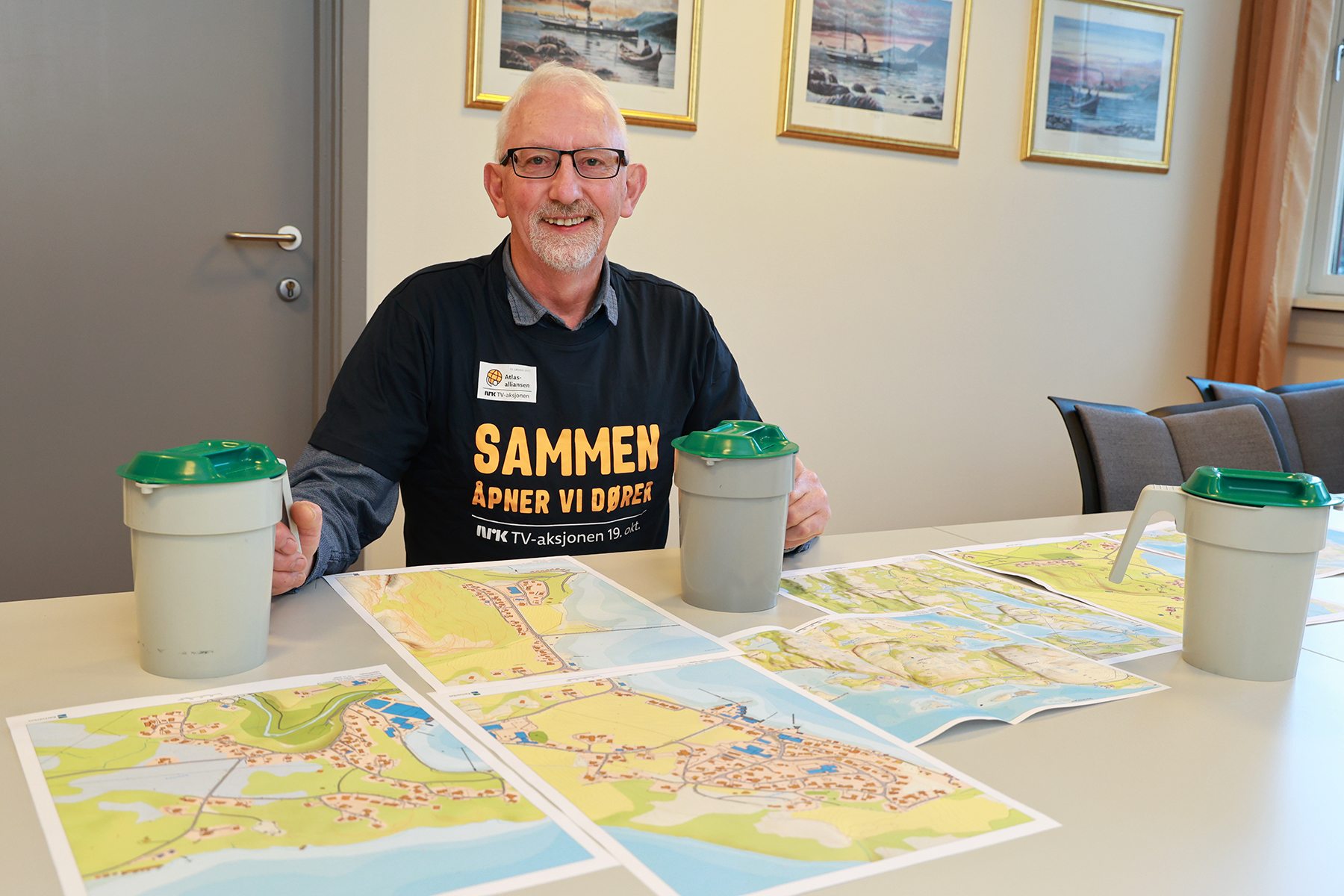 Olav Jørgen Bjørkås har rodene klare, men mangler fortsatt noen bøssebærere til helgas TV-aksjon.