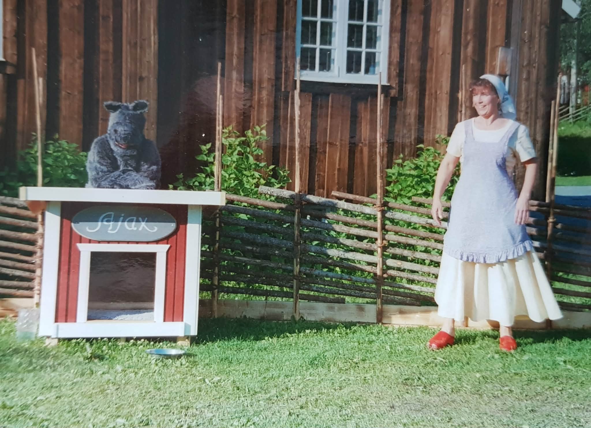 Her er Toivie Clearinge fra sommarfars p&aring; Lits Hembygdsg&aring;rd sommeren 2005. Foto: Privat.