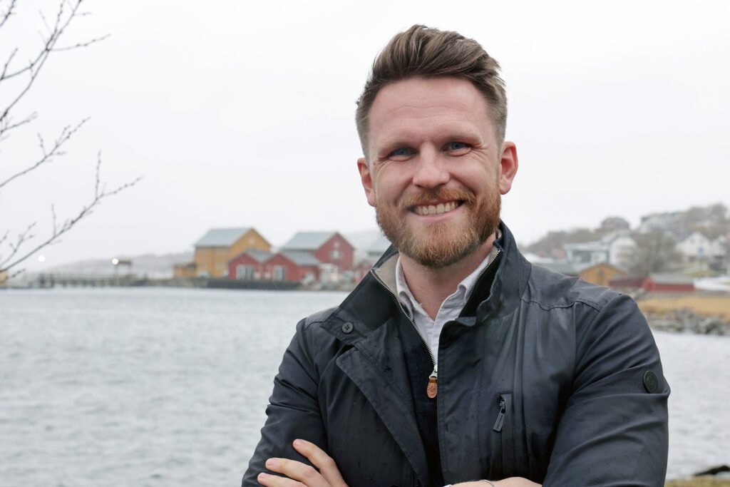 Vebj&oslash;rn Gorseth er fra Steinkjer og har v&aelig;rt flere ganger innom Flatanger. (Arkiv: Ove Magne Ribsskog)