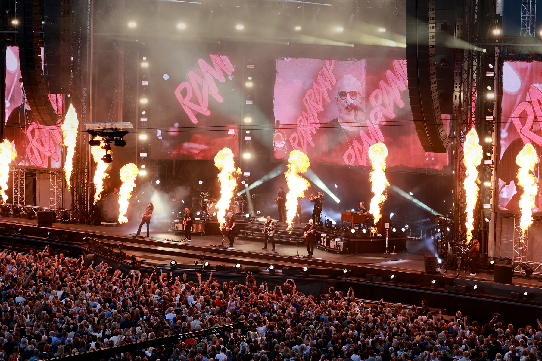 Åge og Sambandet samlet 75.000 til tre utsolgte konserter på Lerkendal. (Foto: Ove Magne Ribsskog)