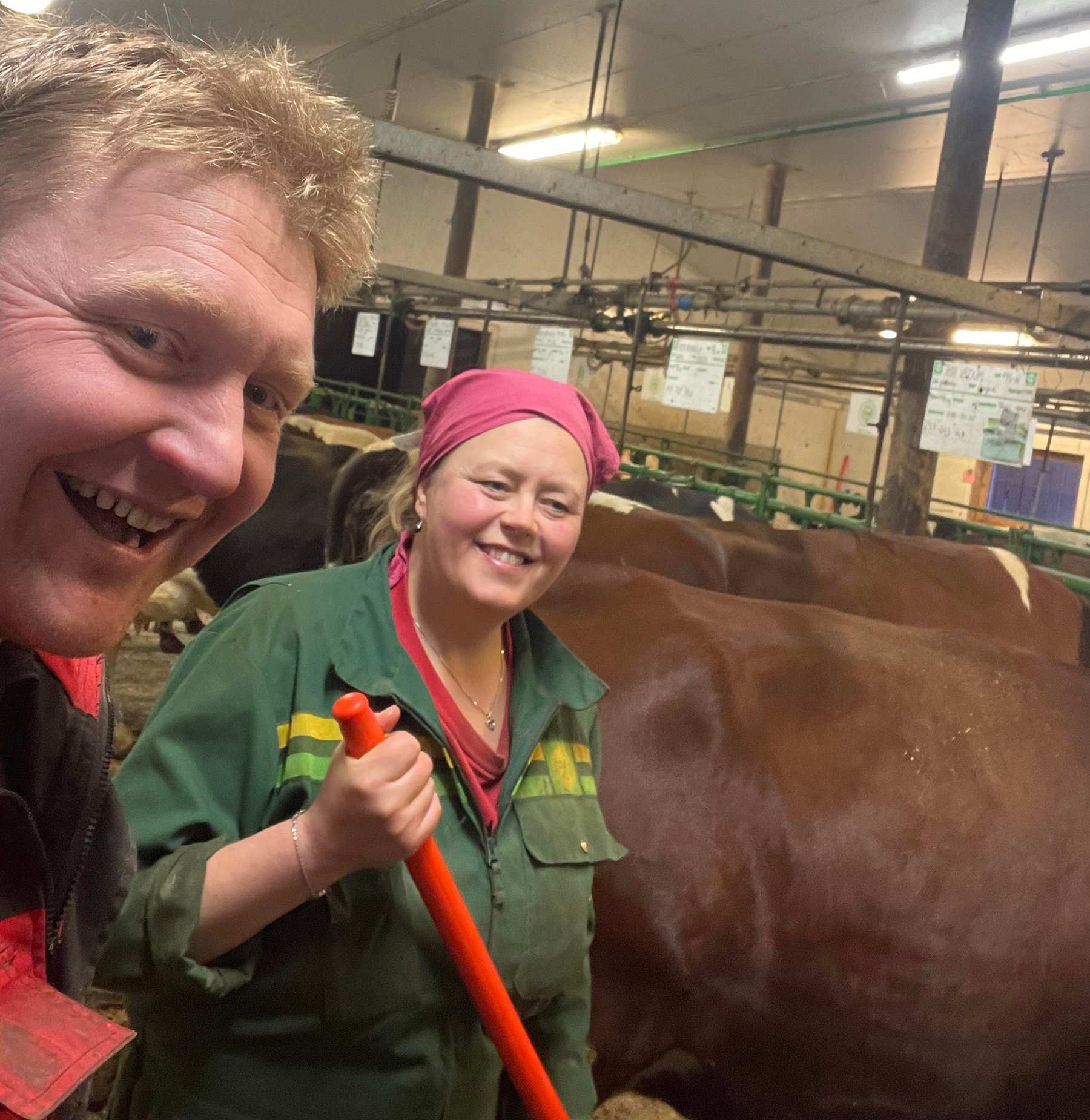 &Oslash;ivind Str&oslash;m og Trude Langstrand var i fj&oslash;set da de h&oslash;rte et brak. (Arkivbilde)