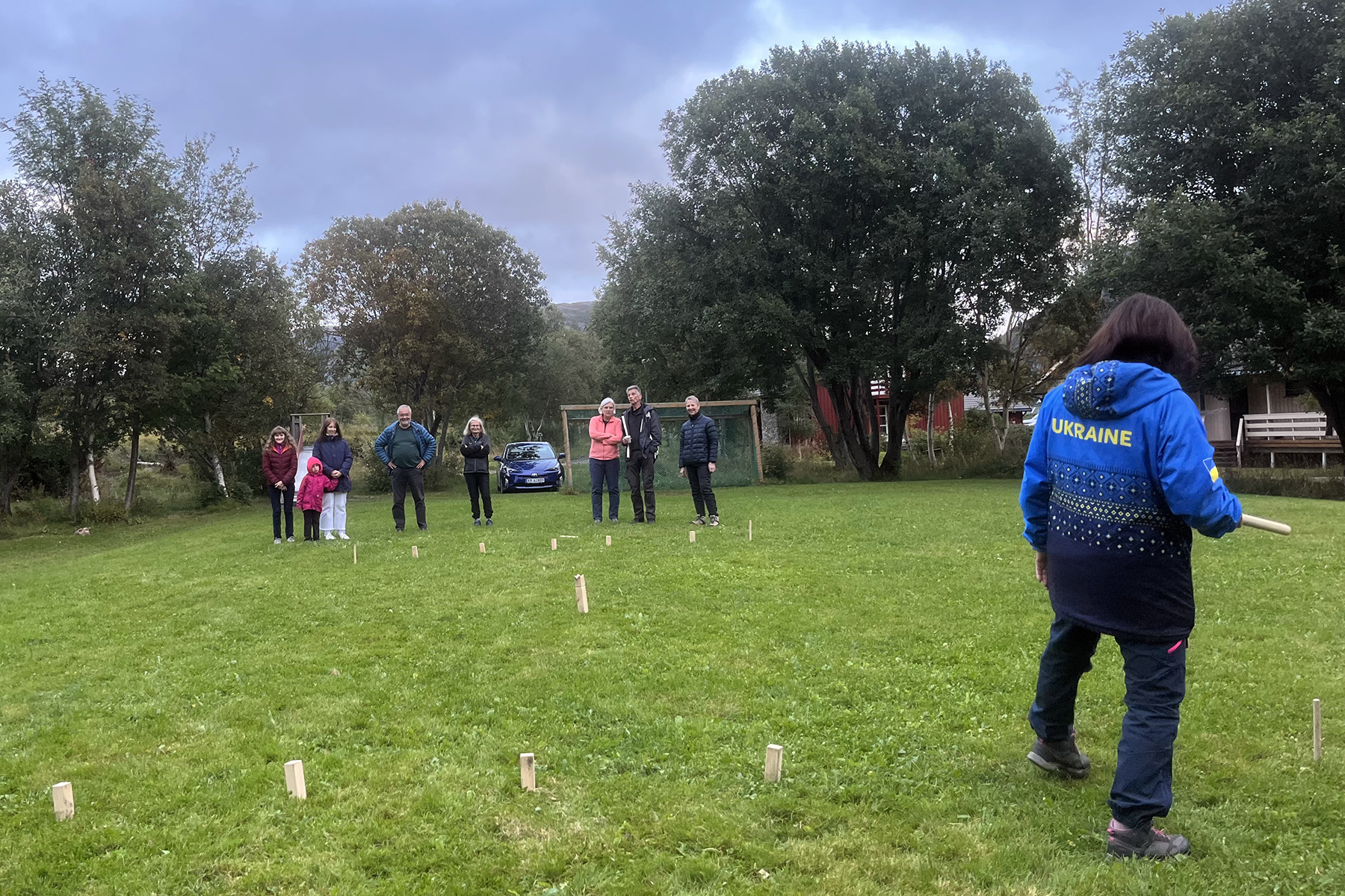 Kubb var popul&aelig;rt p&aring; &Aring;pent treff.